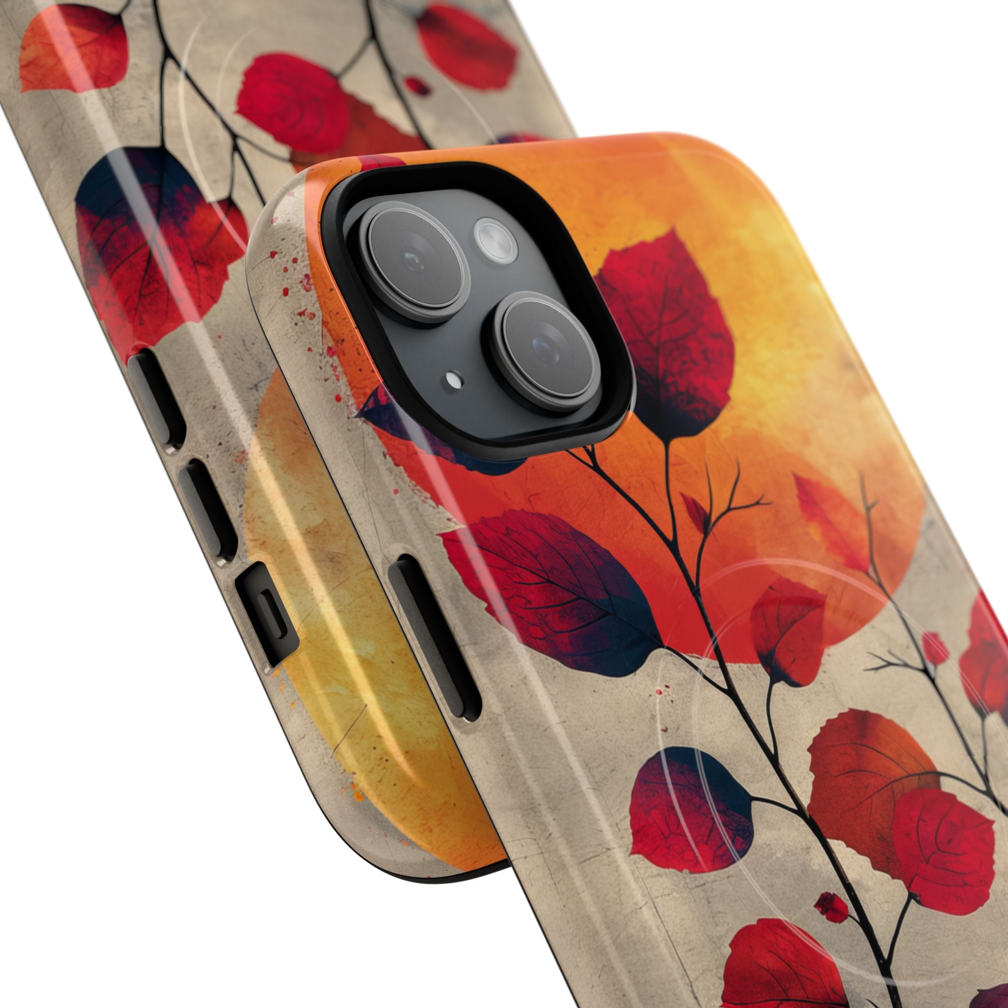 Sunlit Branch - Tough + MagSafe® iPhone 15 Phone Case