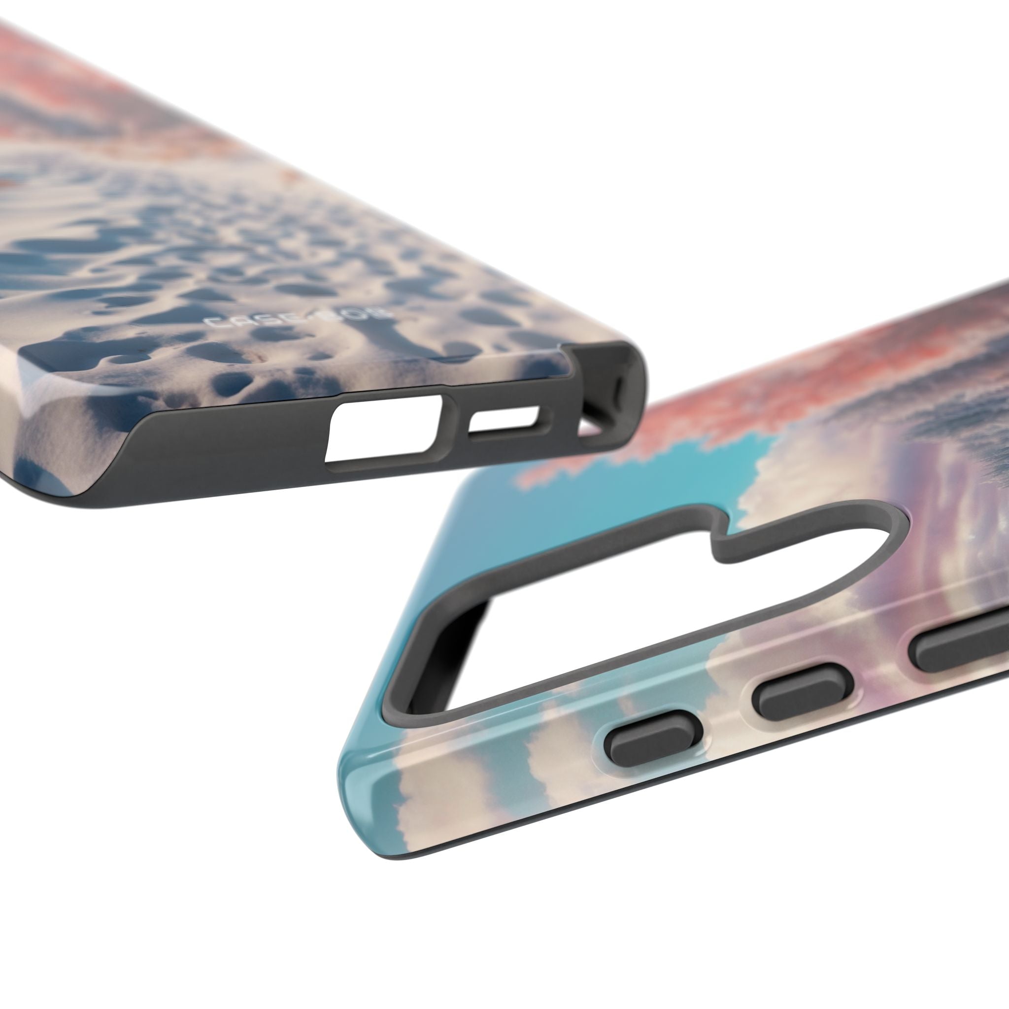 Snowy Footprints Samsung S25 Ultra Case - Tough