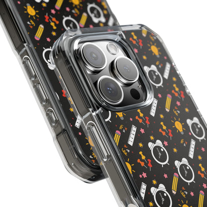 Bright Pencils Twirl iPhone Case - Impact