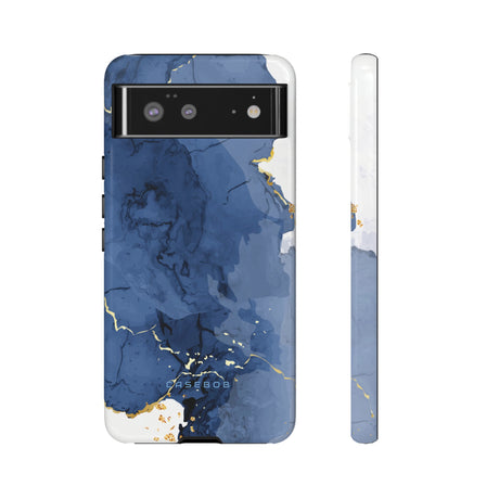 Timeless Blue Watercolor - Protective Phone Case