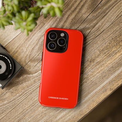 Scarlet Red - Tough iPhone 16 Phone Case