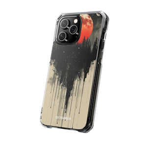 Ethereal Moonscape - Phone Case for iPhone (Clear Impact - Magnetic)