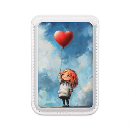 Heart Balloon Glow Wallet – MagSafe Ready