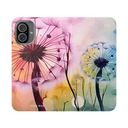 Dandelion Glow - iPhone 16 Plus Case - Wallet