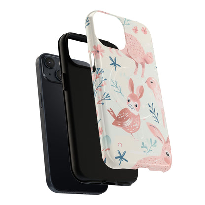 Pastel Whimsical Nature - Tough + MagSafe® iPhone 14 Phone Case