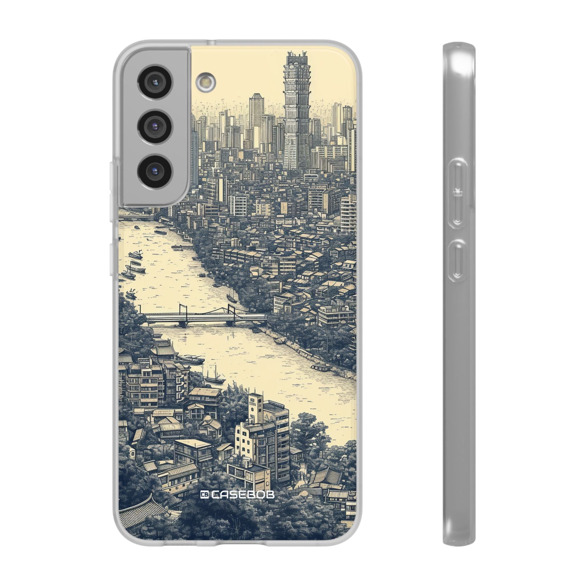 Nostalgic Metropolis | Flexible Phone Case for Samsung Galaxy