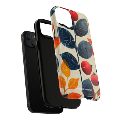 Autumn Nature Pattern - Tough + MagSafe® iPhone 15 Phone Case