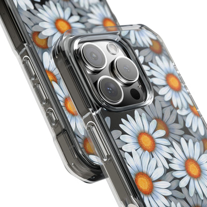 Daisies In Contrast iPhone Case - Impact
