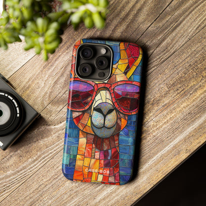 Llama Glow iPhone 15 Pro Max Case - Tough