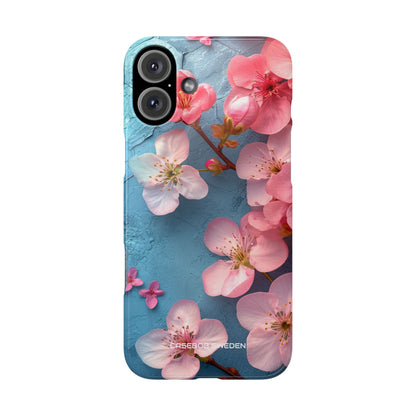 Blossom Serenity Case - Slim iPhone 16 Phone Case