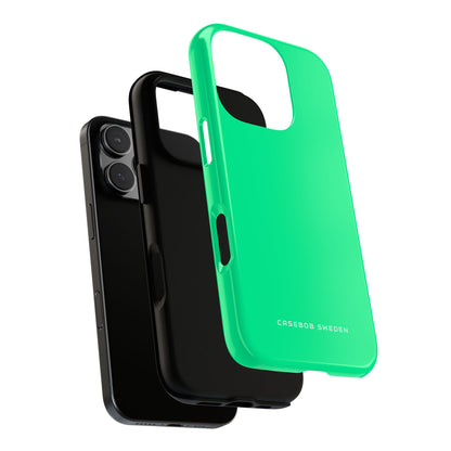 Medium Spring Green iPhone 16 - Tough Phone Case