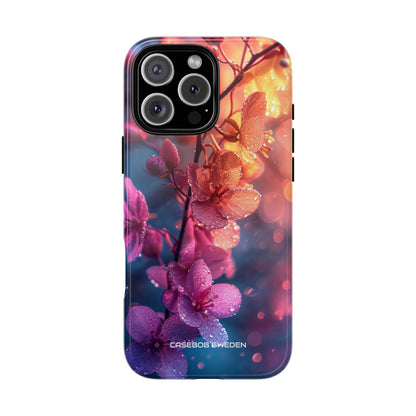 Pink Bloom Serenity - Tough iPhone 16 Phone Case