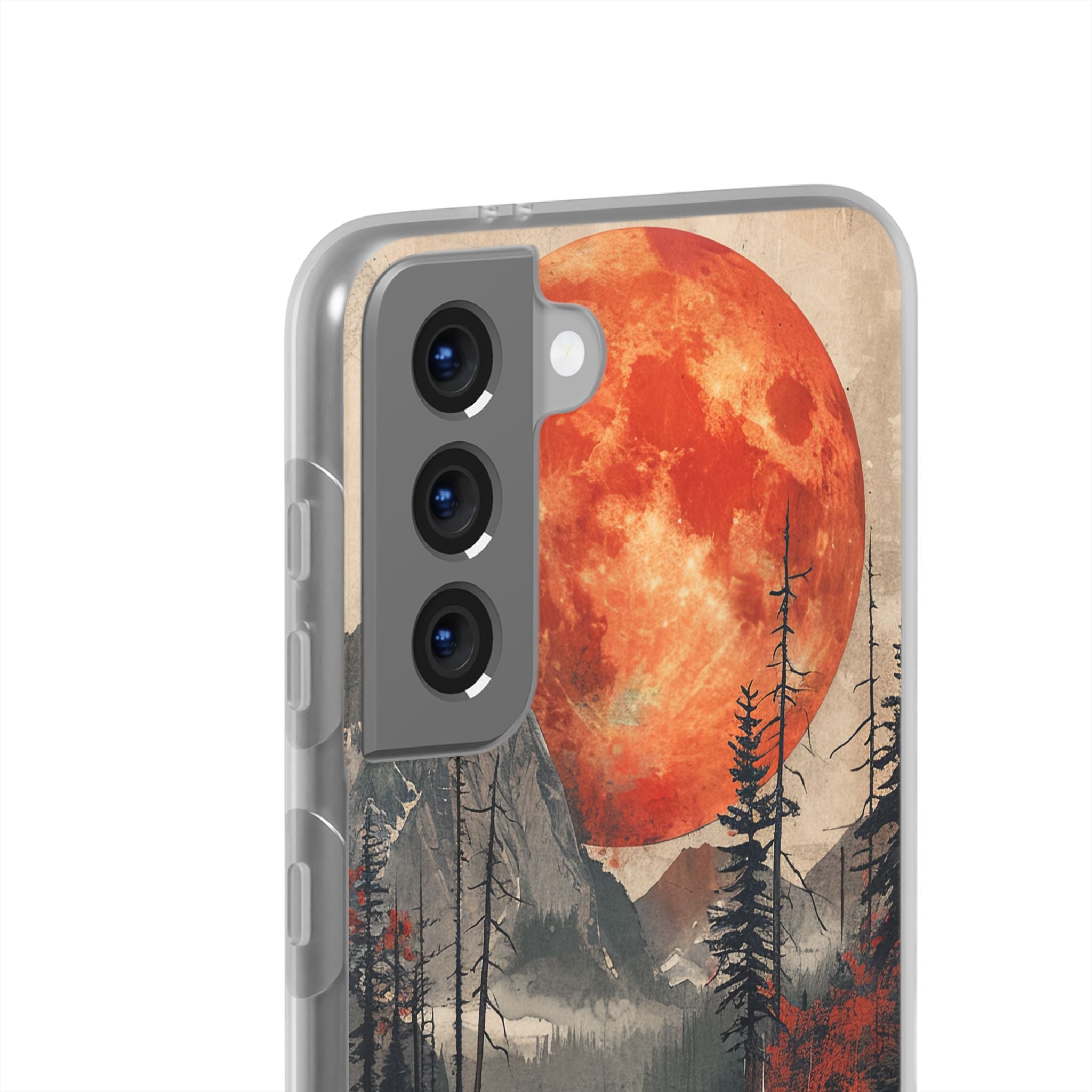 Celestial Glow Over Reflective Landscape Samsung S21 - Flexi Phone Case