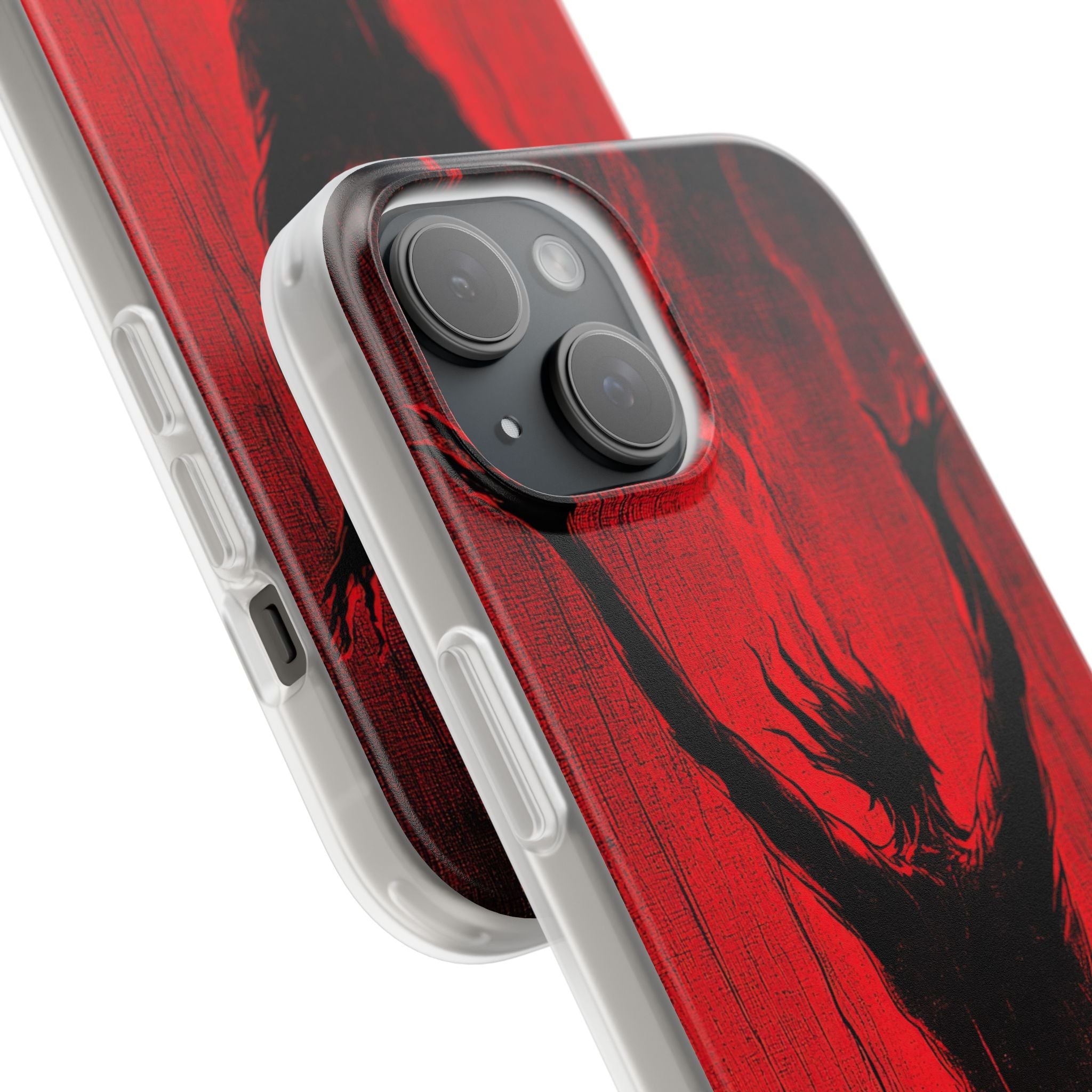 Crimson Despair iPhone 15 - Flexi Phone Case