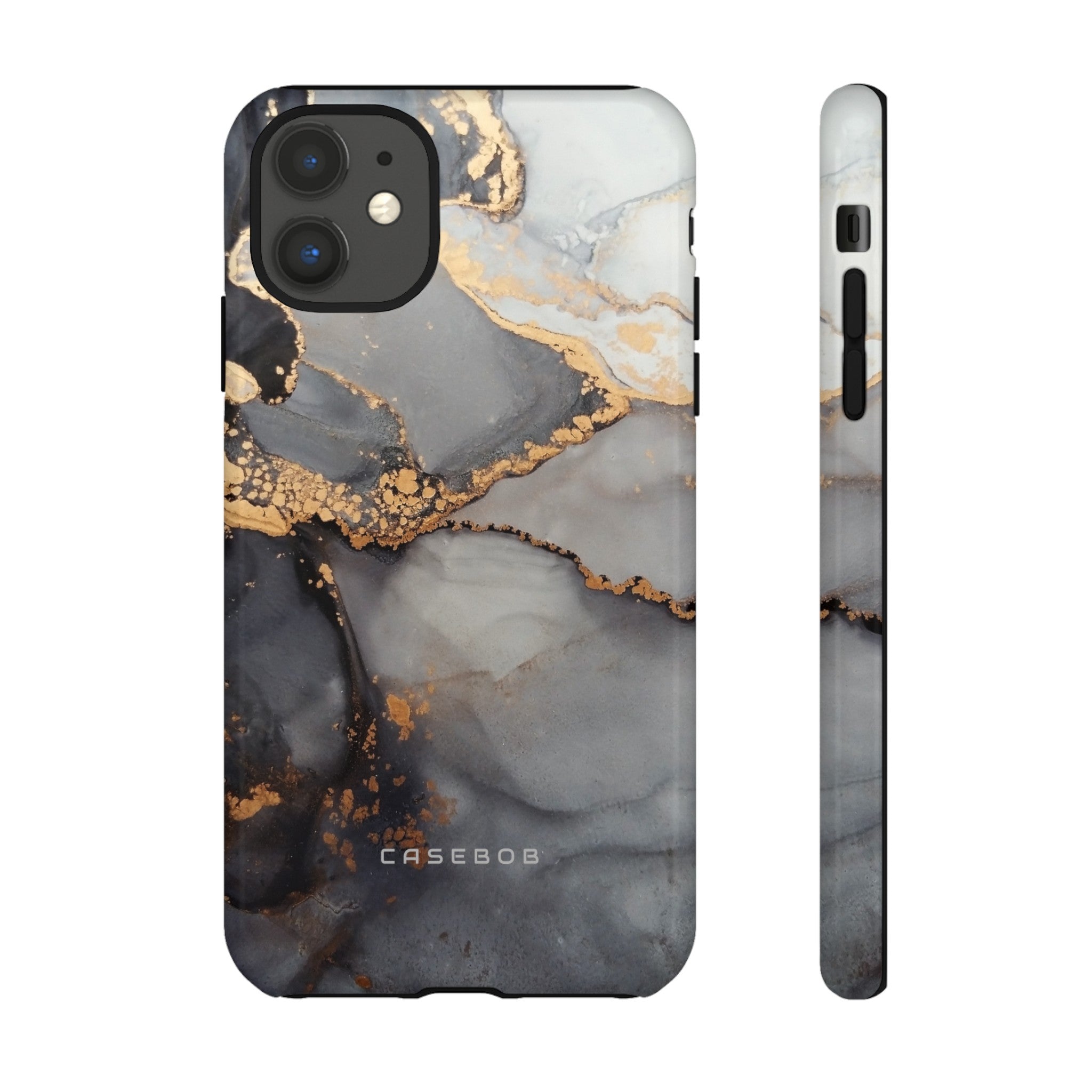 Grey Marble - Protective Phone Case