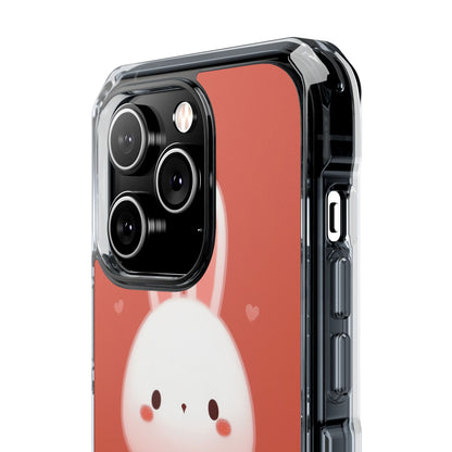 Bunny Holds Heart iPhone Case - Impact