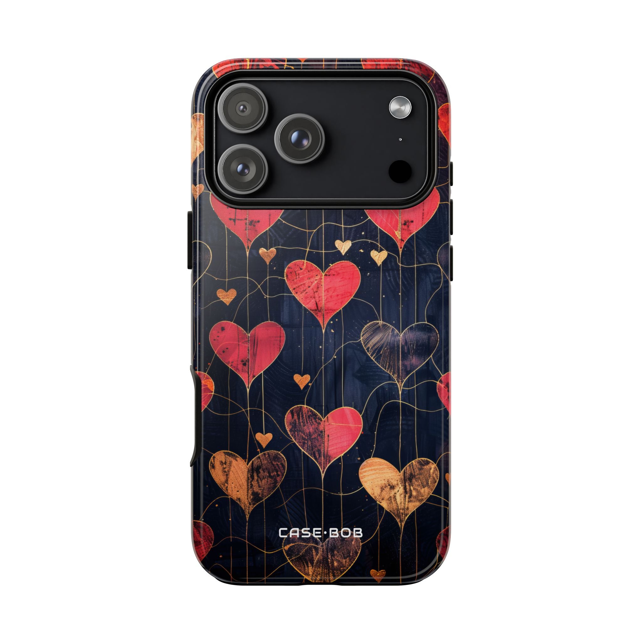 Golden Hearts Network iPhone 17 Pro Max Case - Tough