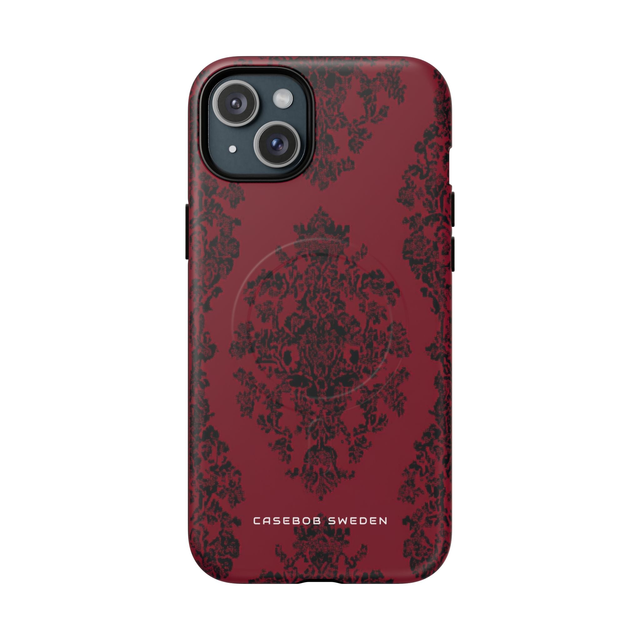 Gothic Crimson Elegance iPhone 15 | Tough+ Phone Case