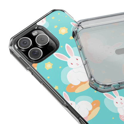 Bunnies Float Dreamily iPhone Case - Impact