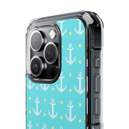 Nautical Anchors & Dots iPhone Case - Impact