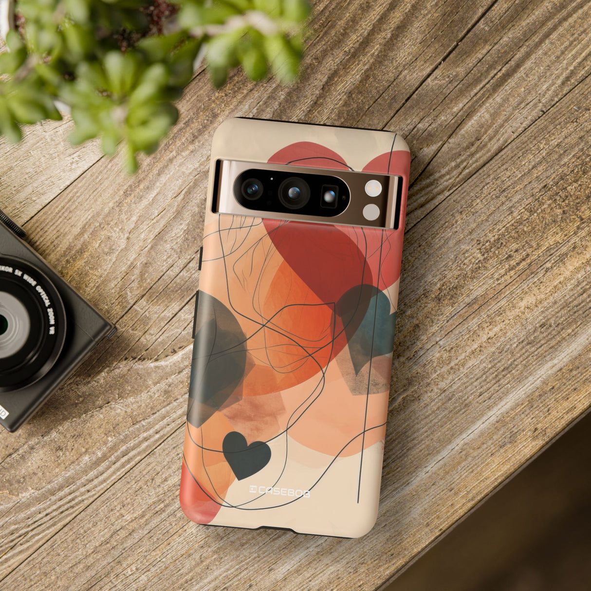 Interwoven Hearts: Modern Love - for Google Pixel 8