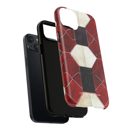 Gothic Hexagon Symmetry iPhone 14 | Tough+ Phone Case