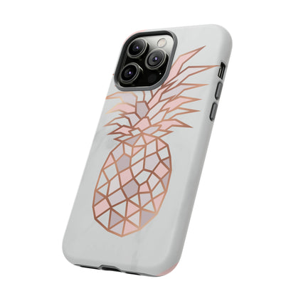 Pineapple Rose Gold - Protective Phone Case