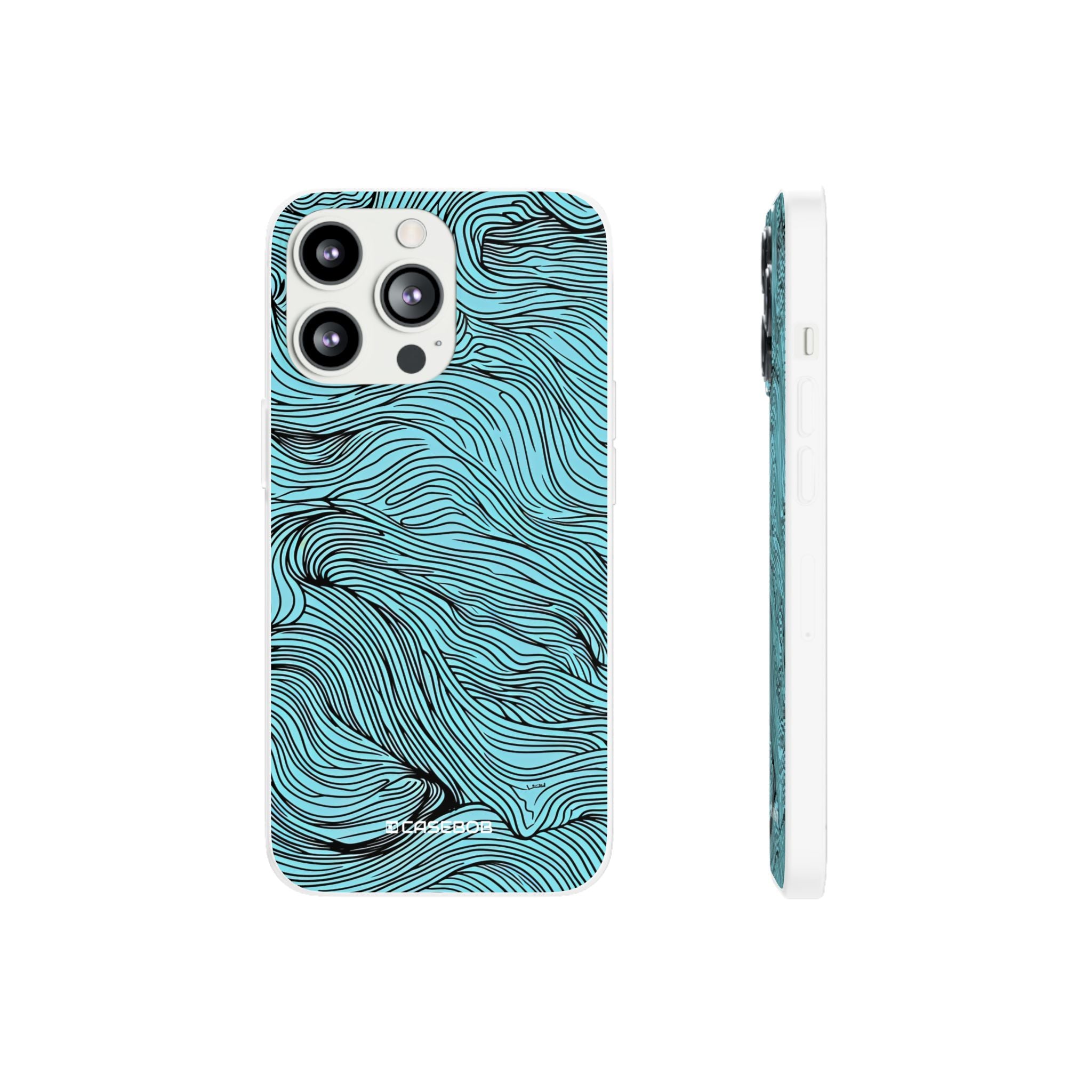 Wavy Serenity | Flexible Phone Case for iPhone