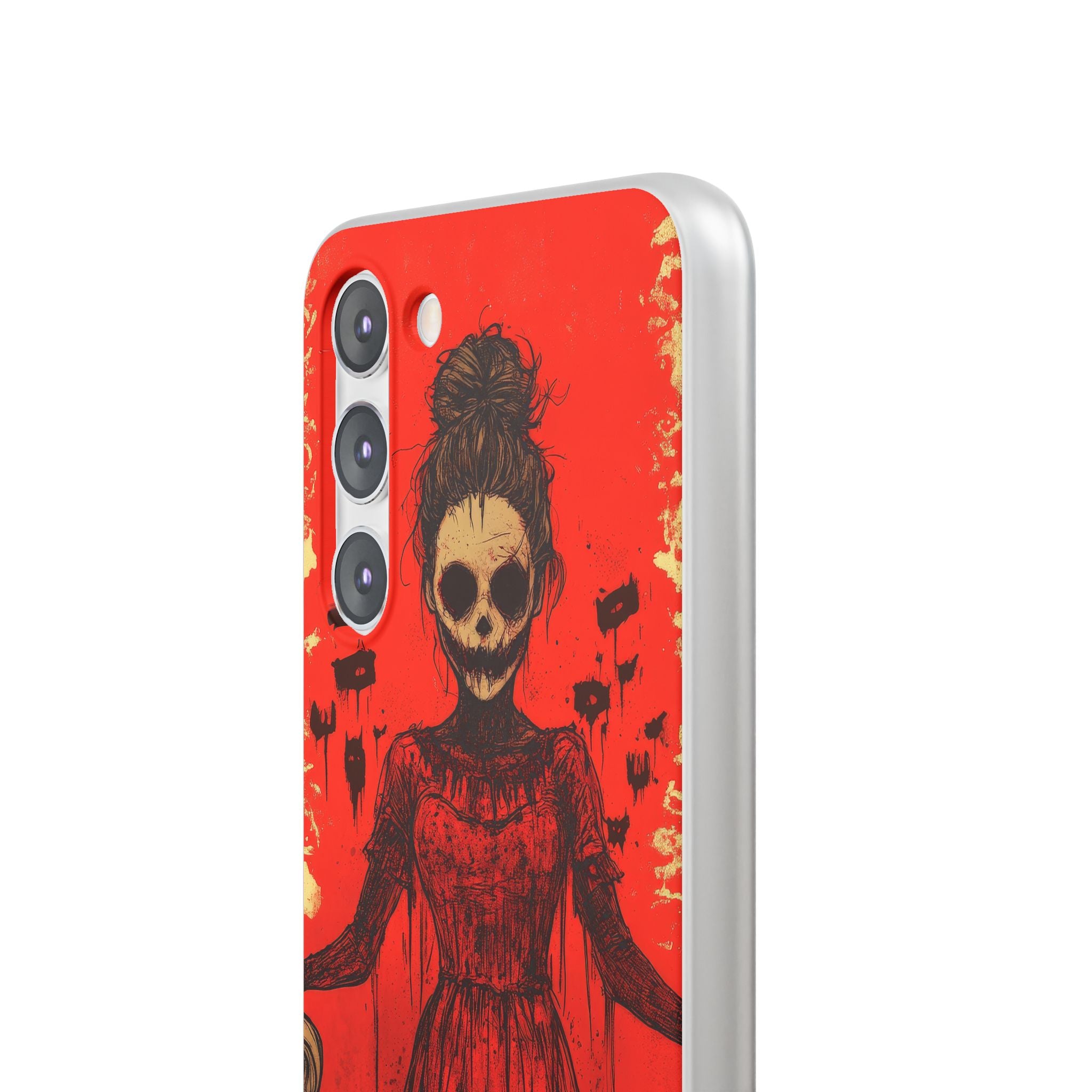 Haunting Scarlet Descent Samsung S23 - Flexi Phone Case