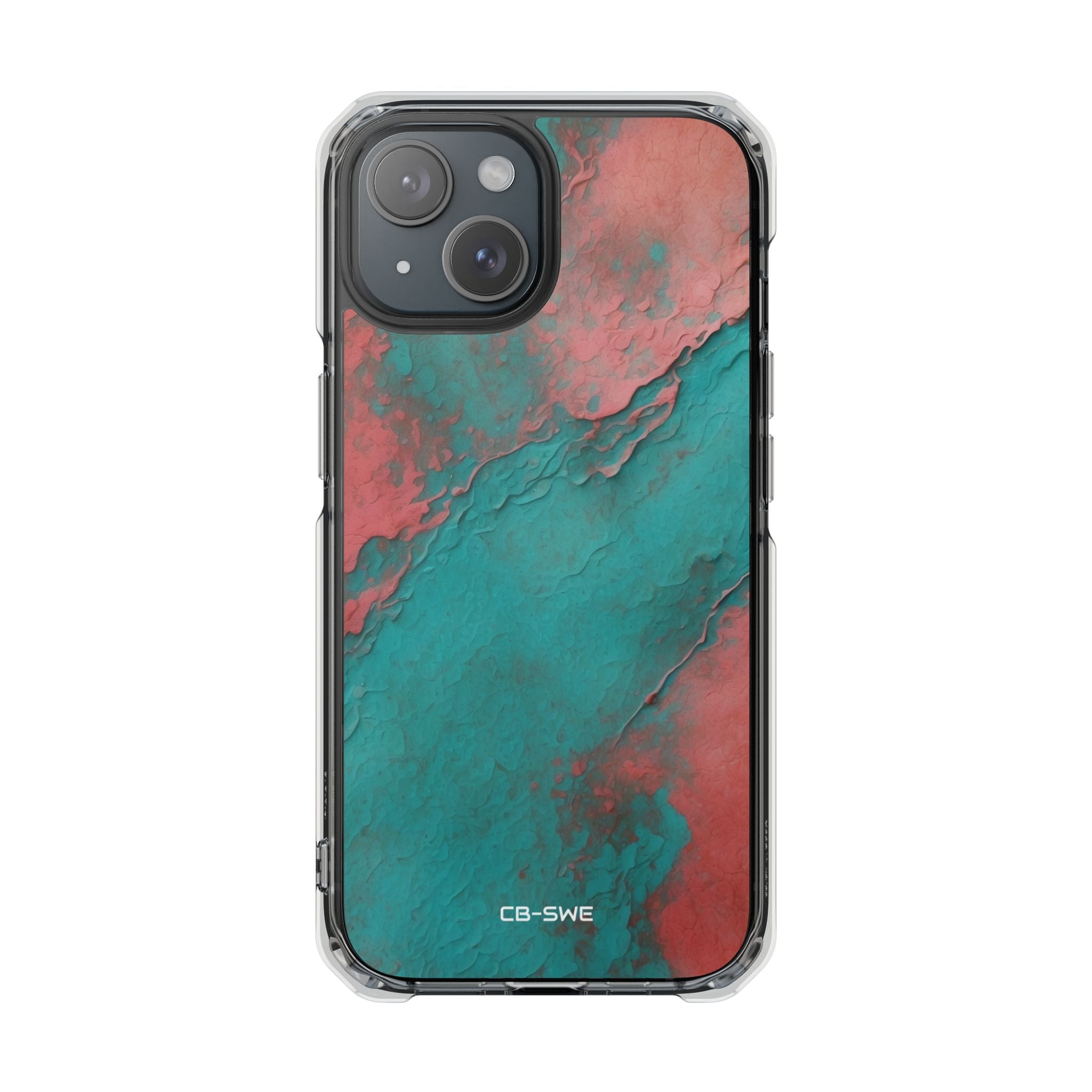 Turquoise Waves Dance iPhone Case - Impact