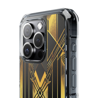 Golden Diamond Radiance iPhone 15 Pro Case - Impact