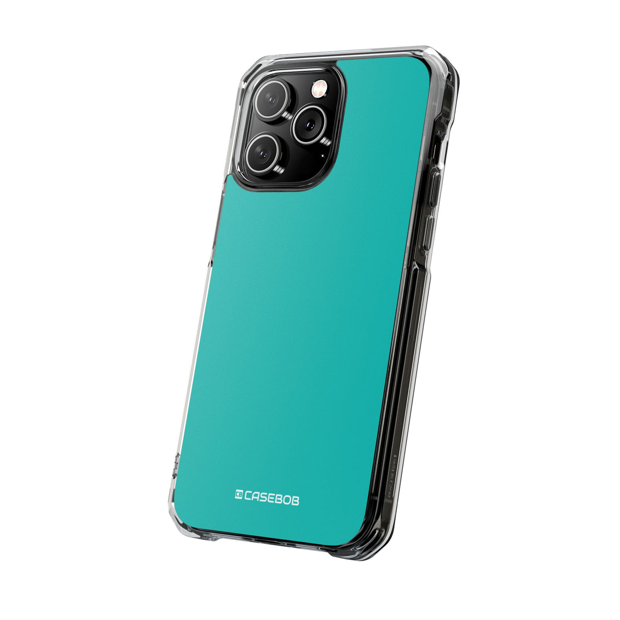 Tiffany Blue | Handyhülle für iPhone (Clear Impact Case – magnetisch) 