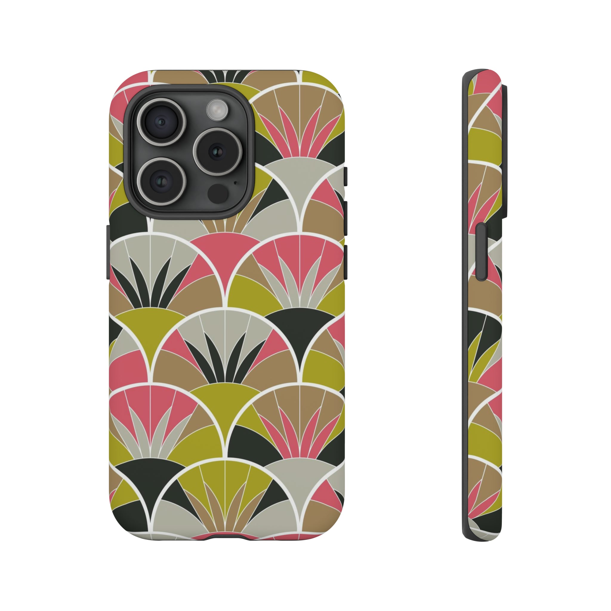 Green Retro - Protective Phone Case