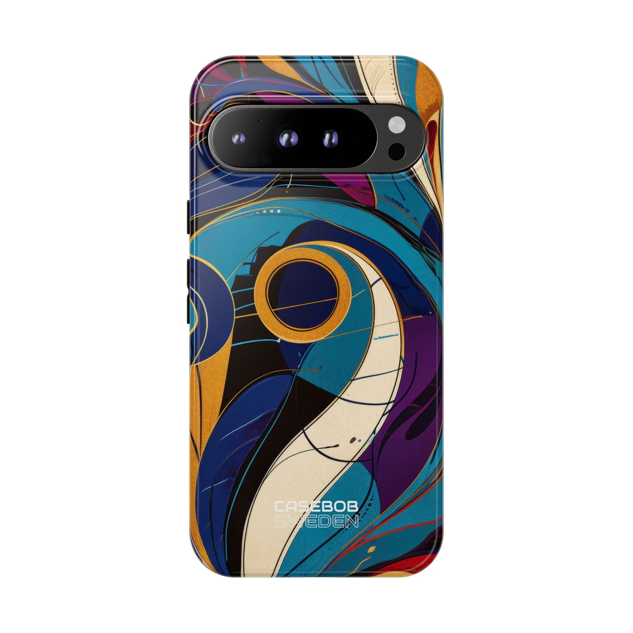 Swirling Copper Dreams Google Pixel 9 - Tough