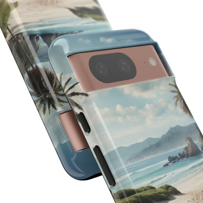 Footprints Trace Sand - Google Pixel Case