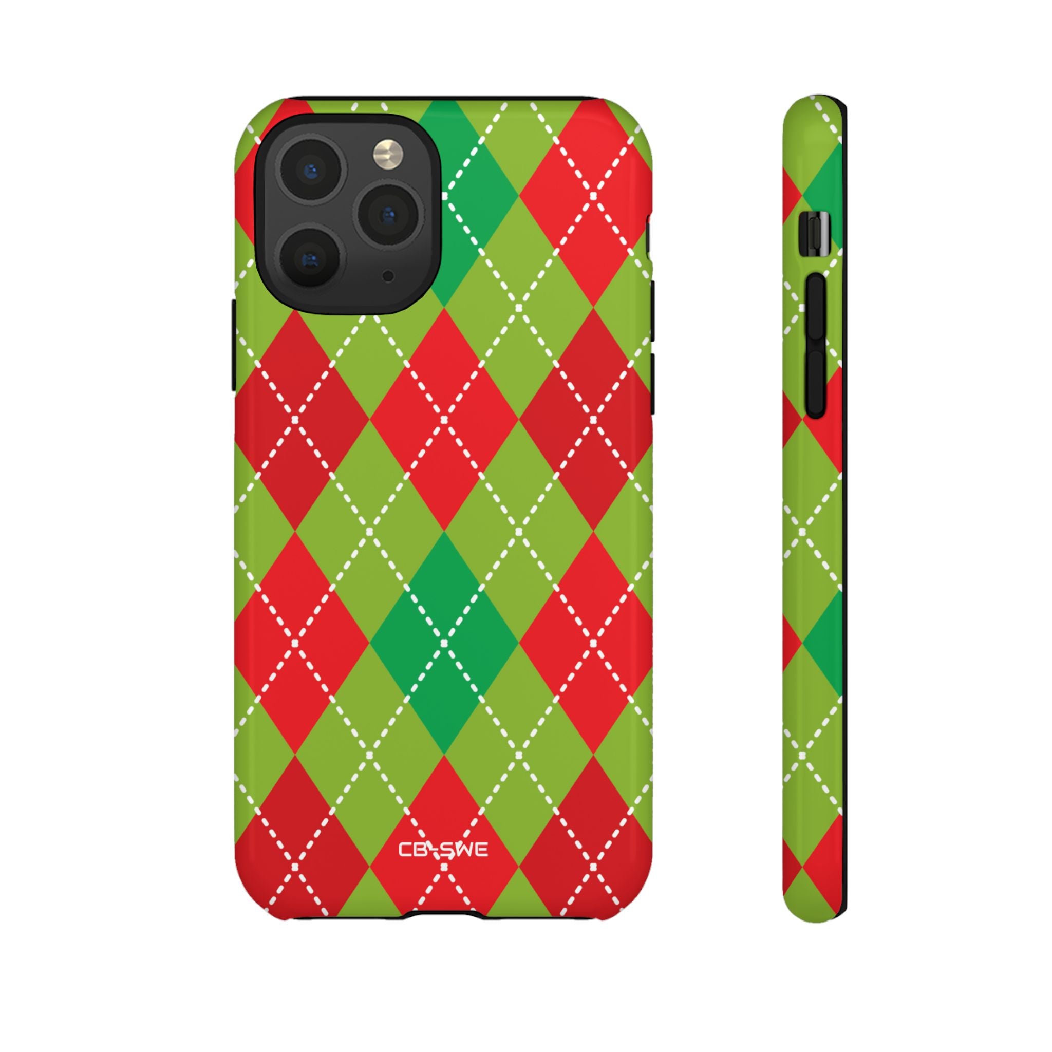 Diamond Shapes Dance - iPhone Case