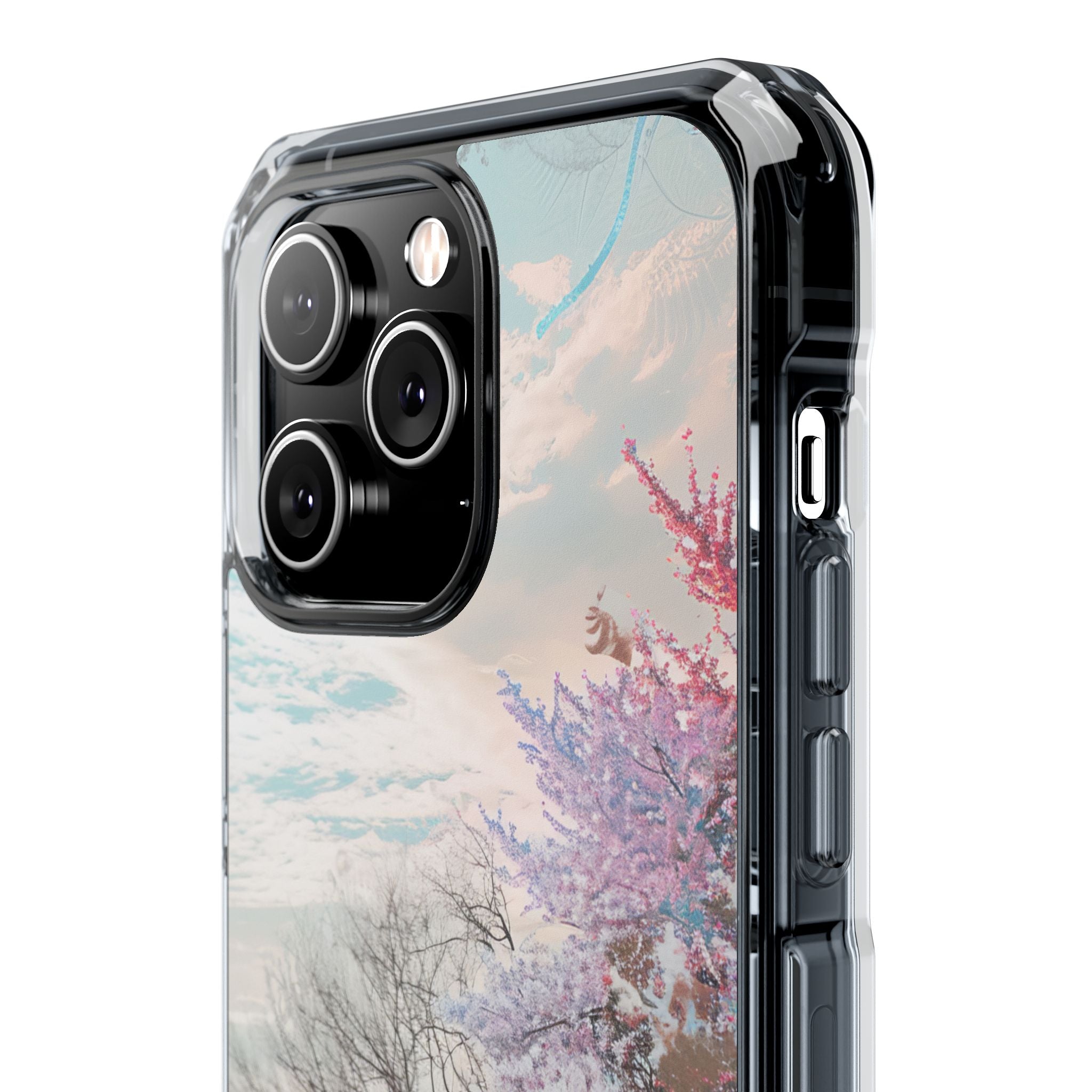 Spring Dreamscape - Clear Impact iPhone 14 Phone Case