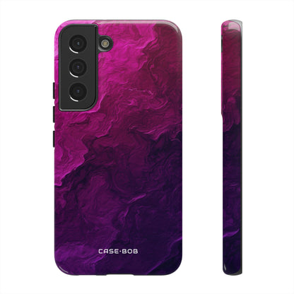 Violet Swirl Samsung S22 Case - Tough