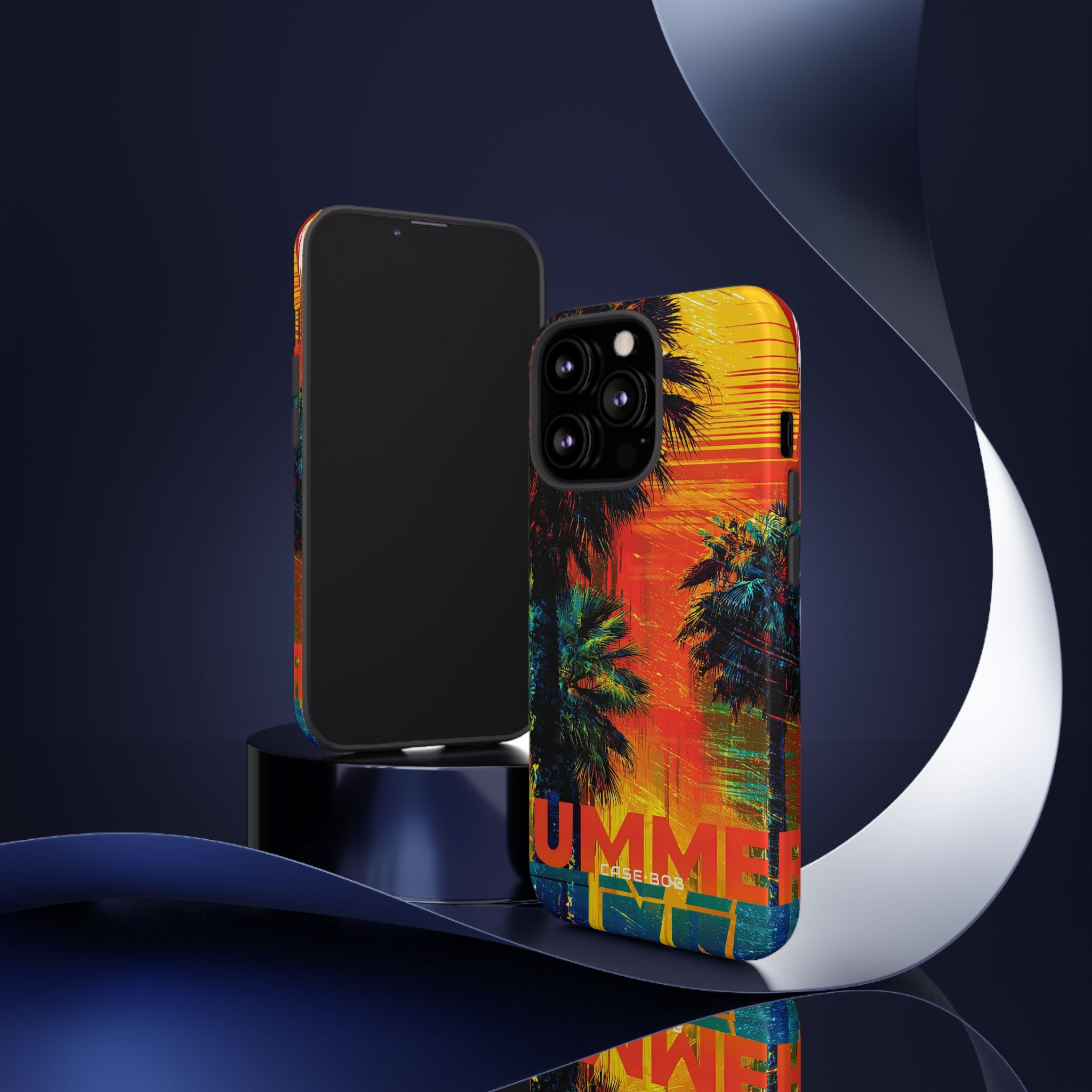 Tropical Sunburst iPhone 13 Pro Case - Tough