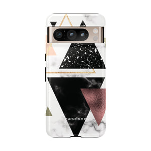 Rose Gold Triangles - Protective Phone Case