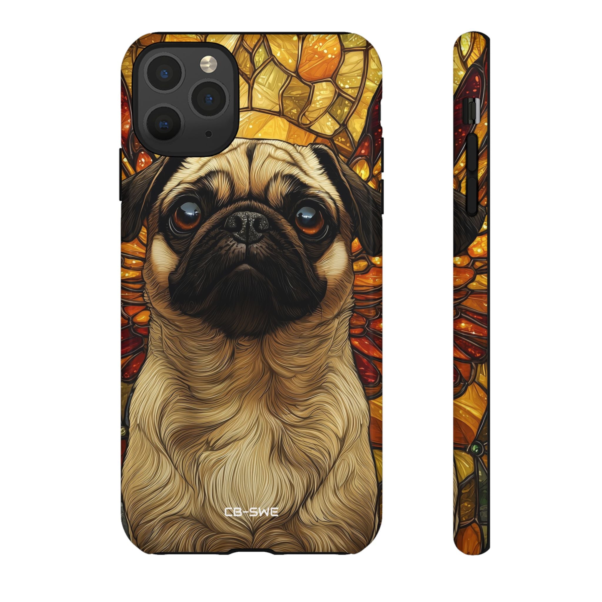 Pug Soars Brightly - iPhone Case