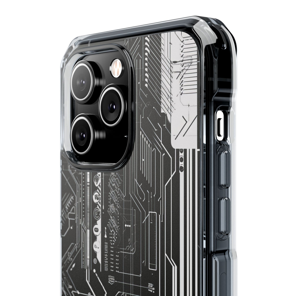 Circuitry Aesthetics - Phone Case for iPhone (Clear Impact - Magnetic)