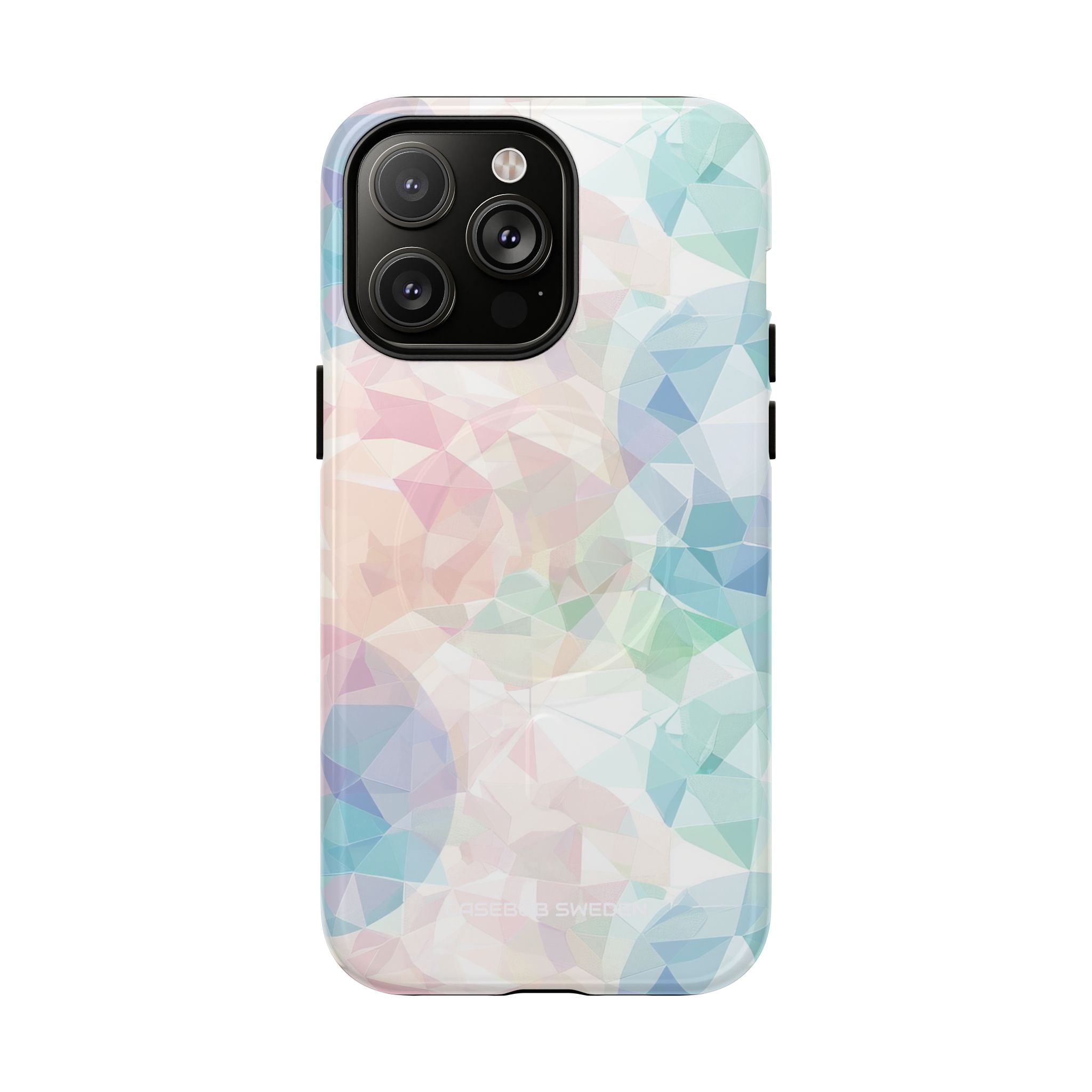 Pastel Geometry Background - Tough + MagSafe® iPhone 14 Phone Case