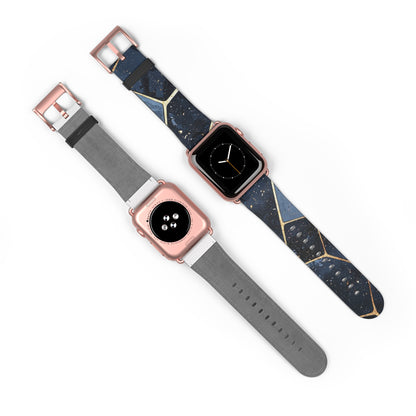 Golden Mosaic Navy - Watch Band
