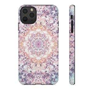 Symmetric Mandala Harmony - Protective Phone Case