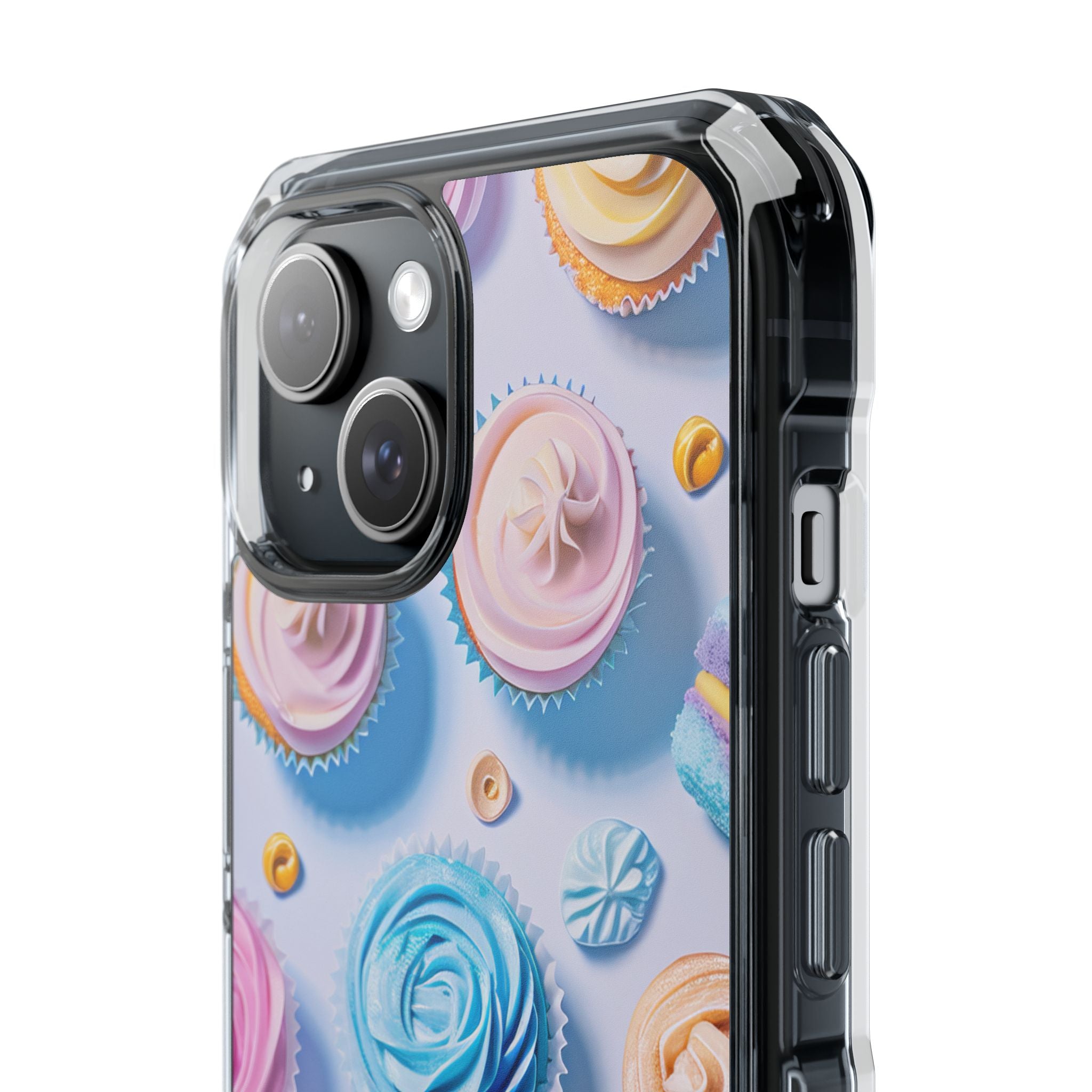 Pastel Whimsy Desserts - Clear Impact iPhone 15 Phone Case