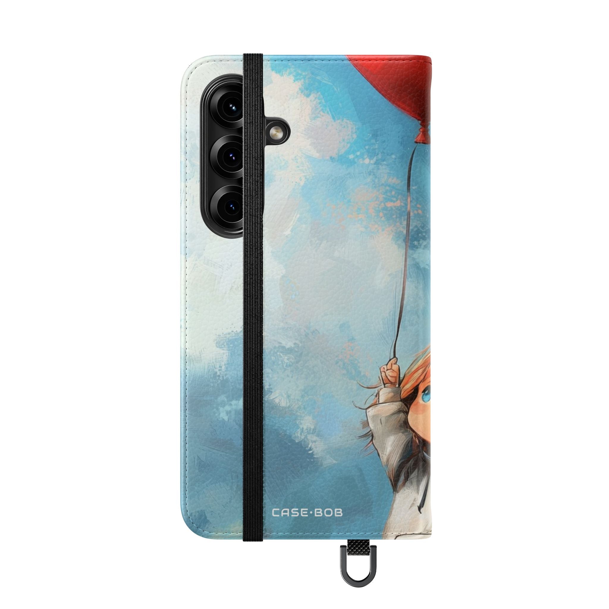 Heart Balloon Glow - Samsung S25 Case - Wallet