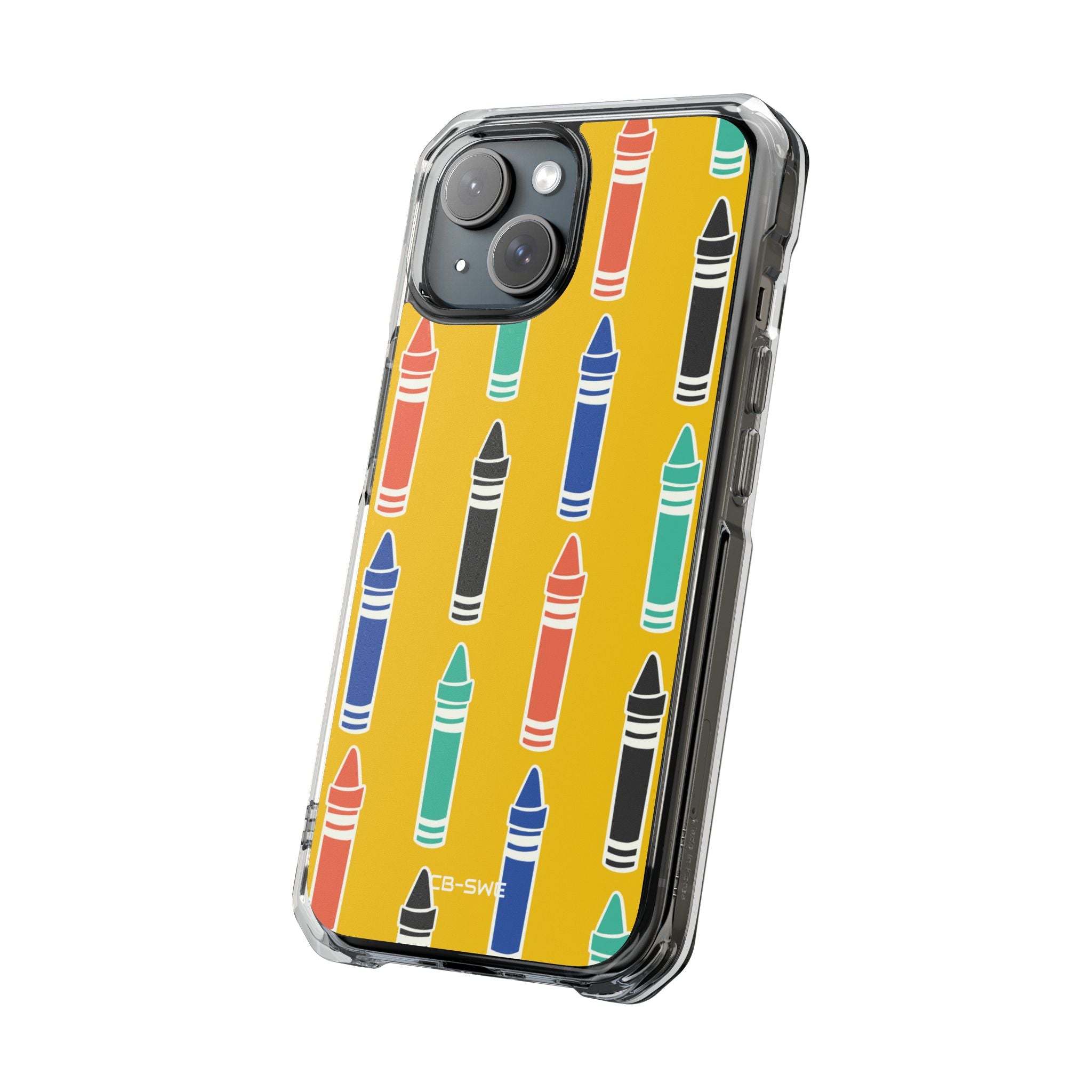 Crayons Dance Joyfully iPhone Case - Impact