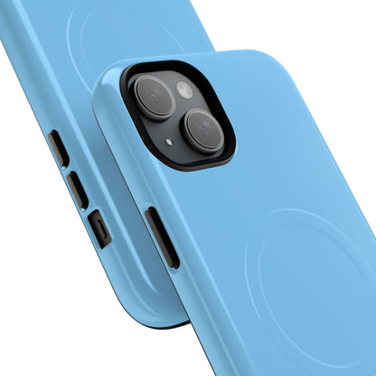 Light Sky Blue iPhone 15 | Tough+ Phone Case