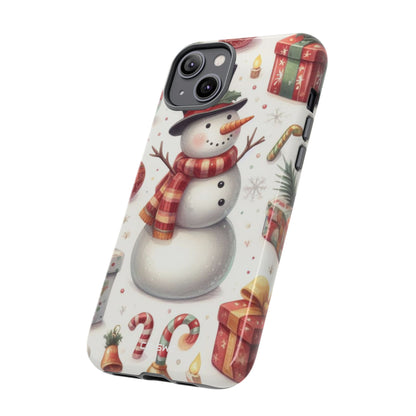 Snowman Welcomes Joy - iPhone Case